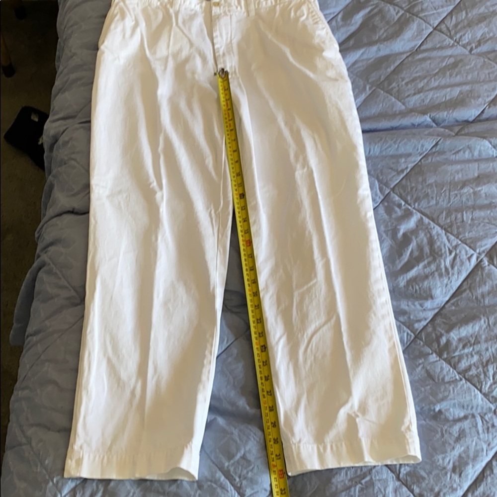 Ralph Lauren Polo 36x32 white chinos